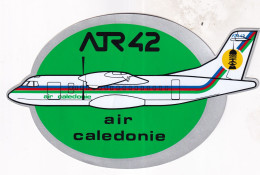 Autocollant Avion -  AR 42  Air Caledonie - Stickers