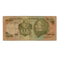 Billet, Uruguay, 100 Nuevos Pesos, Undated (1985), KM:62c, B - Uruguay