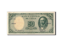 Billet, Chile, 5 Centesimos On 50 Pesos, SUP - Chili