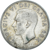 Monnaie, Canada, George VI, 50 Cents, 1950, Royal Canadian Mint, Ottawa, TTB - Canada