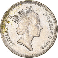 Monnaie, Grande-Bretagne, Elizabeth II, 5 Pence, 1992, SUP, Cupro-nickel - 5 Pence & 5 New Pence