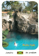 Format Spécial - 170 X 125 Mms - Jamaique - Jamaica - Negril - Diving Into The Rick's Café Waters - Carte Neuve - Voir S - Giamaica