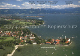 72480968 Wasserburg Bodensee Panorama Mit Lindau Fliegeraufnahme Wasserburg - Wasserburg (Bodensee)