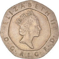 Monnaie, Grande-Bretagne, Elizabeth II, 20 Pence, 1995, TTB+, Cupro-nickel - 20 Pence