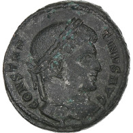Constantin I, Follis, 320-321, Siscia, Bronze, TTB, RIC:159 - L'Empire Chrétien (307 à 363)