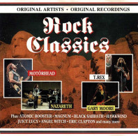 Rock Classics. Nazareth. Black Sabbath. Motorhead. Gary Moore... CD - Rock