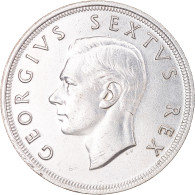 Monnaie, Afrique Du Sud, George VI, 5 Shillings, 1952, Pretoria, TTB+, Argent - Afrique Du Sud