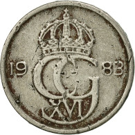 Monnaie, Suède, Carl XVI Gustaf, 10 Öre, 1983, TTB, Copper-nickel, KM:850 - Suède