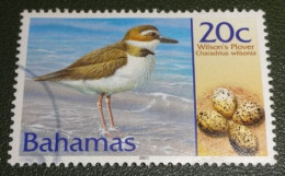 Bahama - Yvert - 1073 - 2001 - Gebruikt - Used - Birds - Wilson's Plove - Bahamas (1973-...)