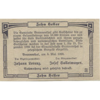 Billet, Autriche, Brunnenthal, 10 Heller, Gare 1920-12-15, SPL, Mehl:FS 111a - Oesterreich