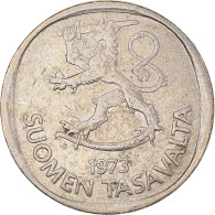 Monnaie, Finlande, Markka, 1973, TB+, Cupro-nickel, KM:49a - Finnland