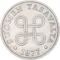 Monnaie, Finlande, Penni, 1977, TTB+, Aluminium, KM:44a - Finland