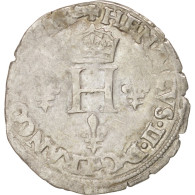 Monnaie, France, Demi Gros De Nesle, 1551, Paris, TTB, Argent, Sombart:4458 - 1547-1559 Hendrik II