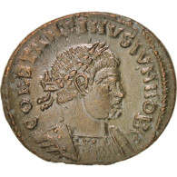 Monnaie, Constantin II, Nummus, Lyon, TTB+, Cuivre, RIC:254 - L'Empire Chrétien (307 à 363)