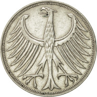 Monnaie, République Fédérale Allemande, 5 Mark, 1956, Munich, SUP, Argent - 5 Marchi