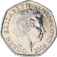 Monnaie, Jersey, Elizabeth II, 50 Pence, 2006, TTB, Cupro-nickel, KM:108 - Jersey