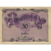 Billet, Autriche, Brunn, 50 Heller, Blason 1920-12-31, SPL Mehl:FS 323IIc - Oesterreich