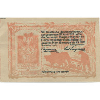 Billet, Autriche, Buchkirchen, 10 Heller, Champs 1920-10-31, SPL, Mehl:FS 114a - Austria
