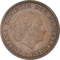 Monnaie, Pays-Bas, Juliana, Cent, 1969, SUP, Bronze, KM:180 - 1948-1980 : Juliana