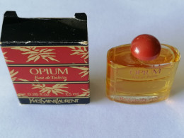 Miniature OPIUM EDT Yves Saint Laurent 7,5 Ml - Miniatures Womens' Fragrances (in Box)