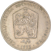 Monnaie, Tchécoslovaquie, 2 Koruny, 1972, TTB+, Cupro-nickel, KM:75 - Tchécoslovaquie