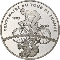 France, 1 1/2 Euro, Tour De France, 100e édition, 2003, Monnaie De Paris, BE - Francia