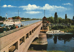 72478588 Minden Westfalen Wasserstrassenkreuz Bruecke Des Mittellandkanals Ueber - Minden