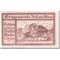 Billet, Autriche, Zell Am Moos, 10 Heller, Paysage, 1920, 1920-06-06, SPL - Austria