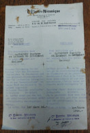 Cie ELECTRO MECANIQUE DU HAVRE Le 1er MARS 1944 . ALLEMAND Et FRANCAIS Saint Laurent De Brevedent - Documenti