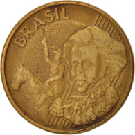 Monnaie, Brésil, 10 Centavos, 2006, TTB, Bronze Plated Steel, KM:649.2 - Brazilië