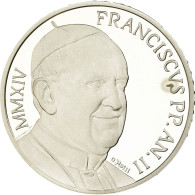 Vatican, Pape François, 10 Euro, Journée De La Communication, 2014, FDC - Vatikan