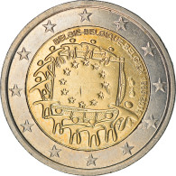 Belgique, 2 Euro, Drapeau Européen, 2015, Bruxelles, SPL, Bi-Metallic - België