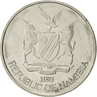 Monnaie, Namibia, 50 Cents, 1993, Vantaa, SUP, Nickel Plated Steel, KM:3 - Namibie