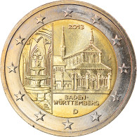 Allemagne, 2 Euro, Baden-Wurttemberg, 2013, SPL, Bi-Metallic - Allemagne
