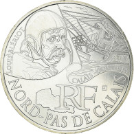 France, 10 Euro, Nord-Pas De Calais, 2012, SPL, Argent - Francia