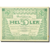 Billet, Autriche, Konigswiesen, 50 Heller, Lapin, 1920, 1920-04-06, SPL, Mehl:FS - Autriche