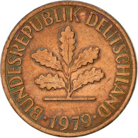 Monnaie, République Fédérale Allemande, Pfennig, 1979, Hambourg, TTB, Copper - 1 Pfennig