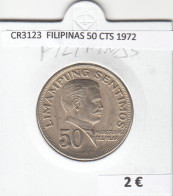 CR3123 MONEDA FILIPINAS 50 CENTIMOS 1972 MBC - Altri – Asia