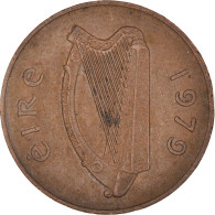 Monnaie, République D'Irlande, 2 Pence, 1979, TTB, Bronze, KM:21 - Irlande