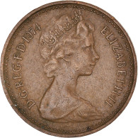 Monnaie, Grande-Bretagne, Elizabeth II, New Penny, 1974, TTB, Bronze, KM:915 - 1 Penny & 1 New Penny