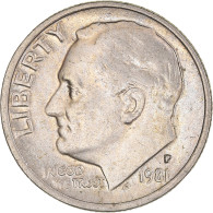 Monnaie, États-Unis, Roosevelt Dime, Dime, 1981, U.S. Mint, Philadelphie, TTB - 1946-...: Roosevelt