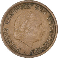 Monnaie, Pays-Bas, Juliana, Cent, 1958, TTB+, Bronze, KM:180 - 1948-1980 : Juliana