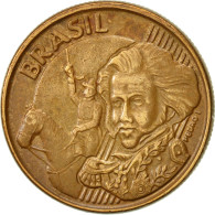 Monnaie, Brésil, 10 Centavos, 2010, TTB+, Bronze Plated Steel, KM:649.2 - Brésil