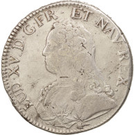 Monnaie, France, Louis XV, Écu Aux Branches D'olivier, Ecu, 1734, Amiens, TB+ - 1715-1774 Louis  XV The Well-Beloved