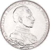 Monnaie, Etats Allemands, PRUSSIA, Wilhelm II, 2 Mark, 1913, Berlin, SPL - Sonstige & Ohne Zuordnung