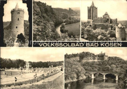 72477194 Bad Koesen Burg Saaleck Rudelsburg Schwimmbad Der Jugend Bad Koesen - Bad Koesen