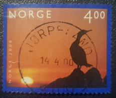 Norway 4Kr Used Postmark Stamp Millennium - Oblitérés