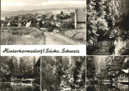 72477087 Hinterhermsdorf Teilansicht Waldschlucht Hinterhermsdorf - Sebnitz
