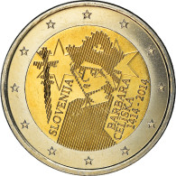 Slovénie, 2 Euro, Barbara Celiska, 2014, SPL+, Bi-Metallic - Slowenien