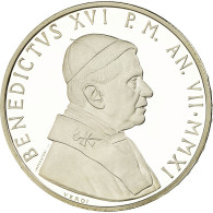 Vatican, Pape Benoit XVI, 10 Euro, Jubilé Sacerdotal, 2011, FDC, Argent - Vatican